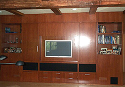 originally a custom cabinetry business